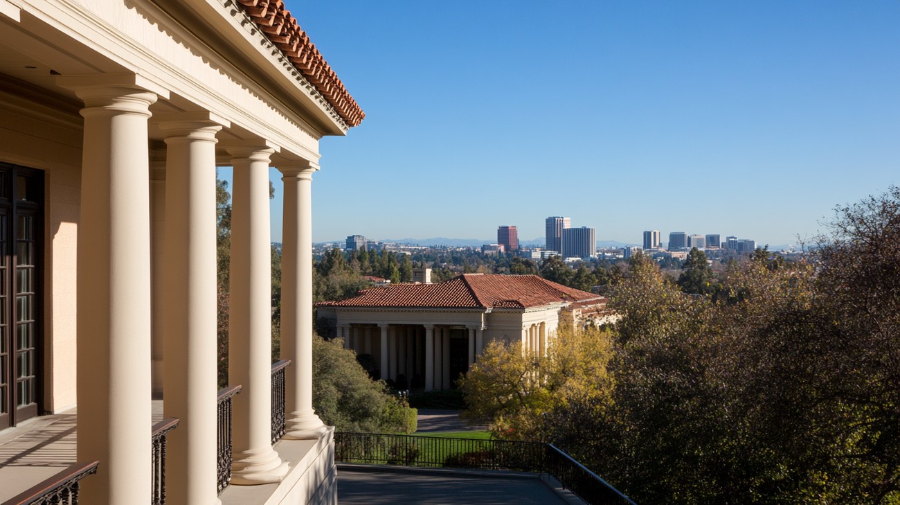 stucco columns photo