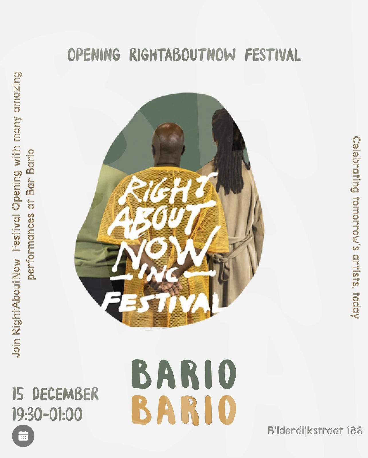 Opening Rightaboutnow Festival