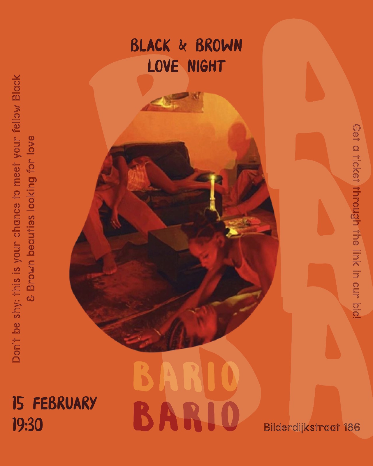 cover for event Black & Brown Love Night