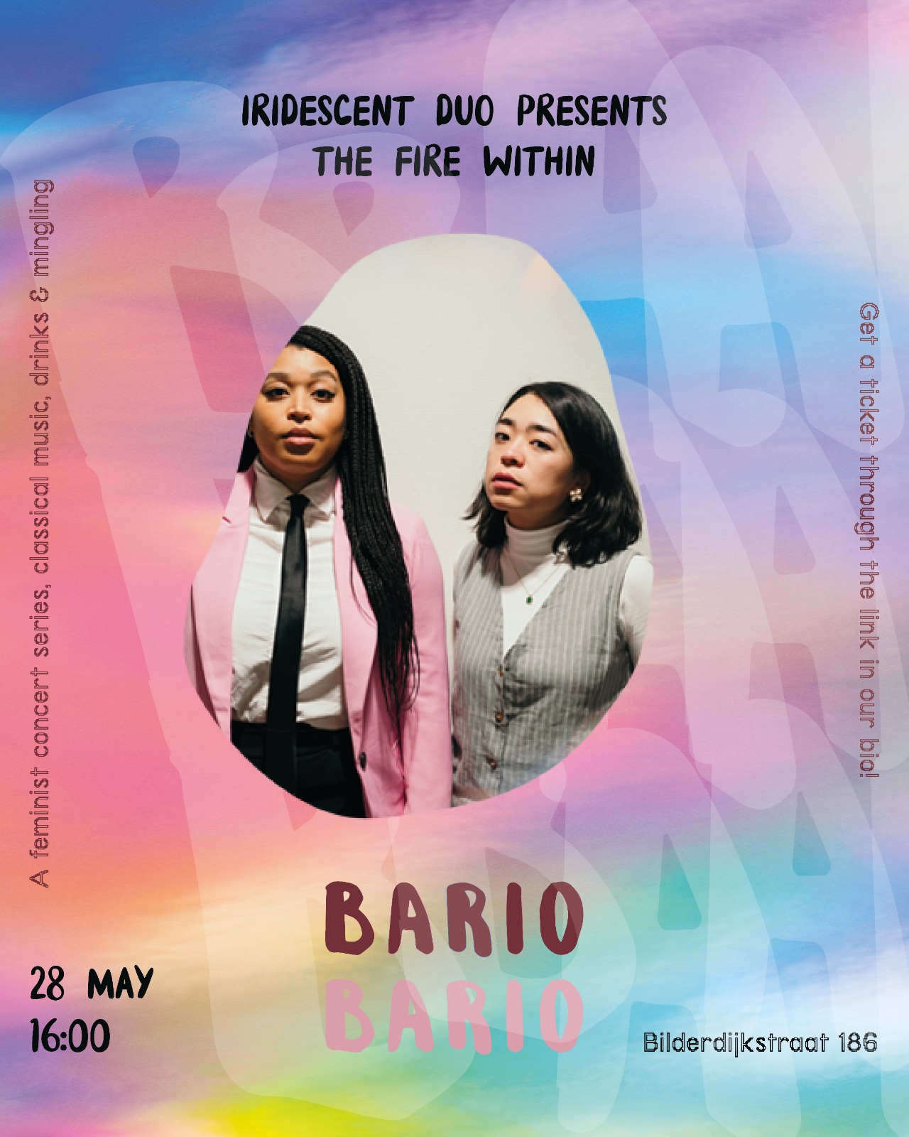 Iridescent Duo Presents The Fire Within