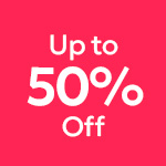 Sale - save up to 50% off Now!