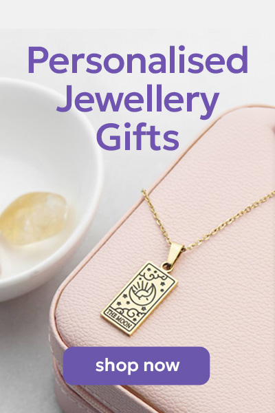 Personalised Jewellery Gifts -  shop now!