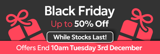 Black Friday Offers End on Tuesday at 10am - While Stock Lasts! - Shop Now at Prezzybox