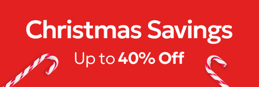 Save up to 40% Off Christmas Savings