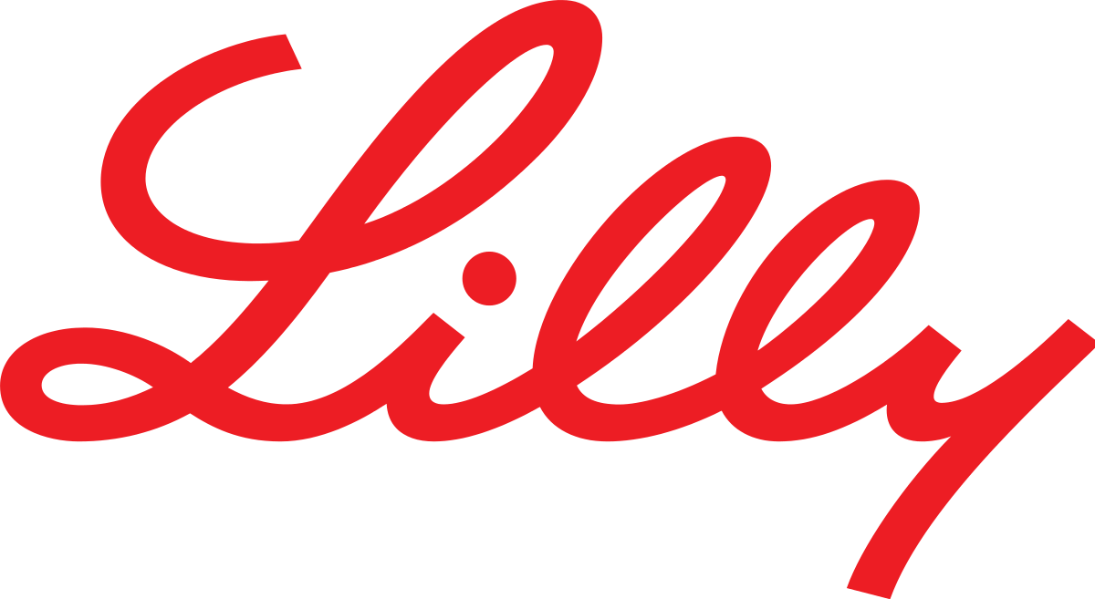 Logo de Lilly en rouge