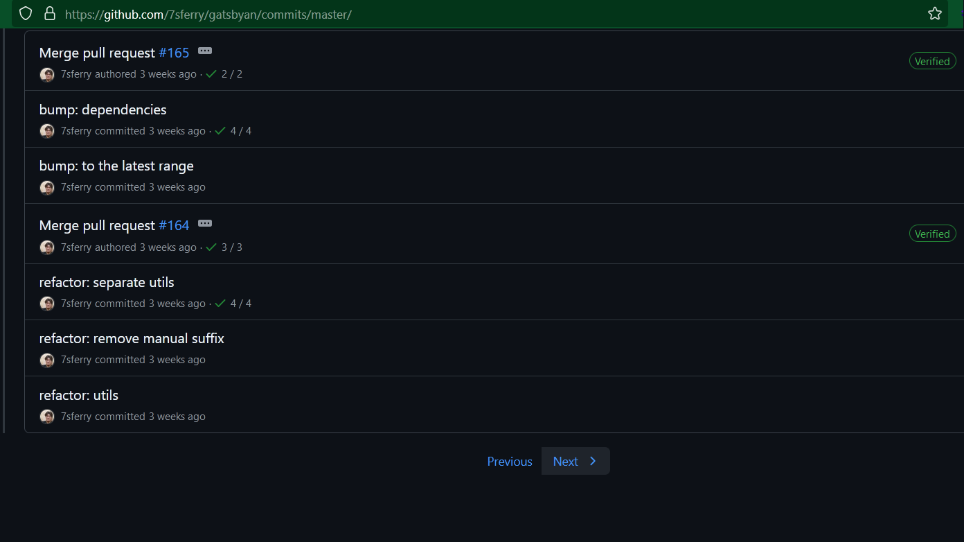GitHub - Previous-Next Pagination