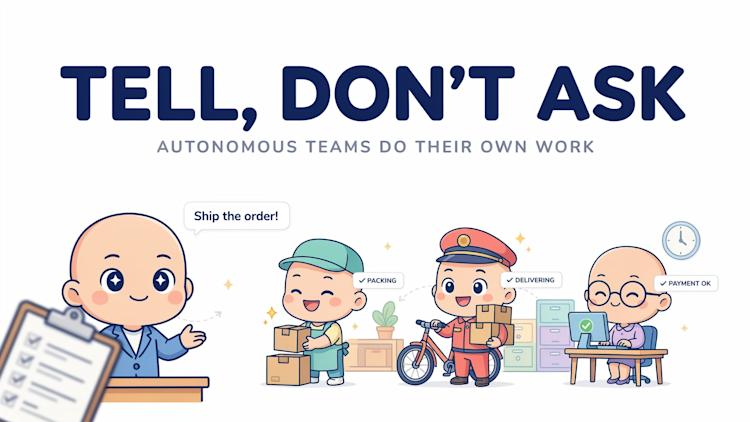 Prinsip “Tell, Don't Ask!” (TDA)