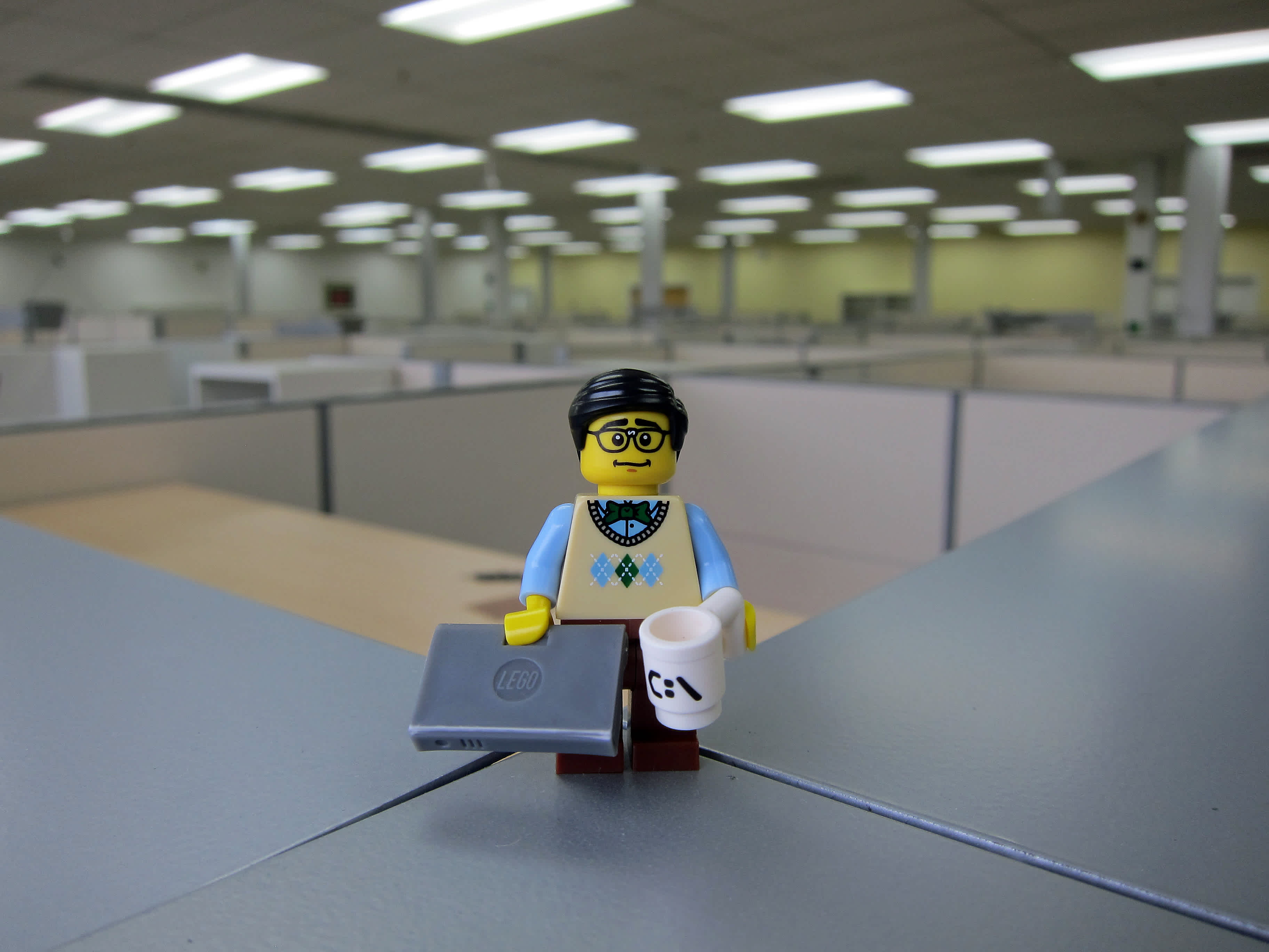 flickr @wiredforlego - LEGO Collectible: Computer Programmer