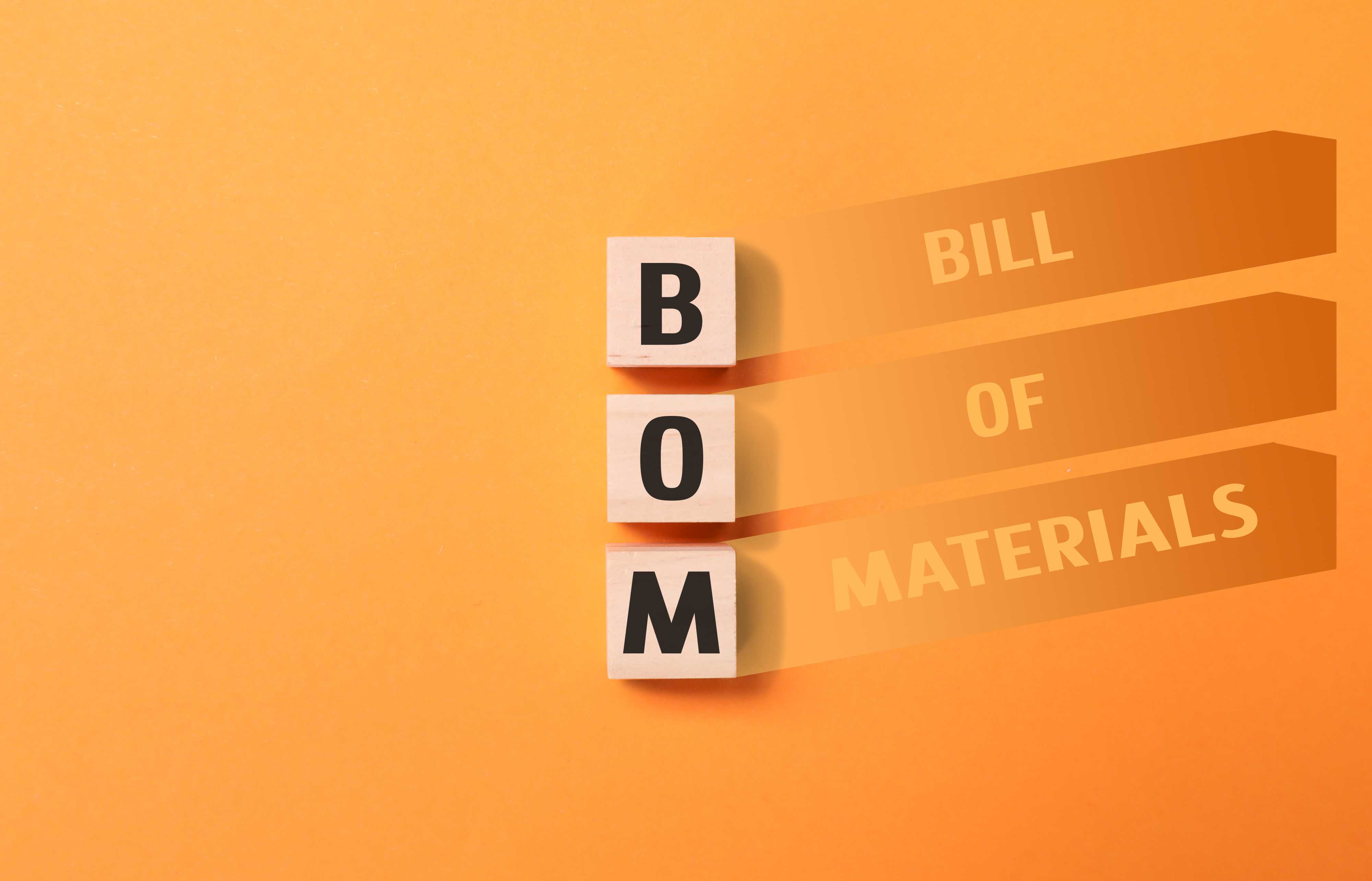 flickr@Jernej Furman - bill of materials on orange background