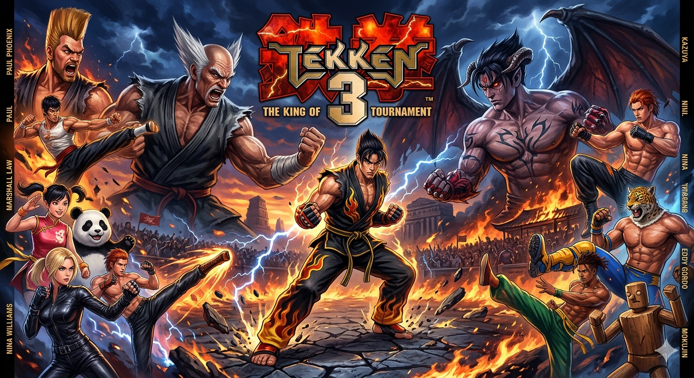 Gemini Nano Banana Pro - Tekken 3