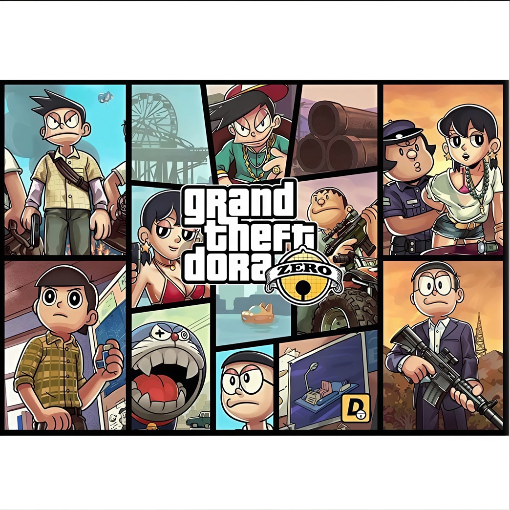 reddit - gta doraemon