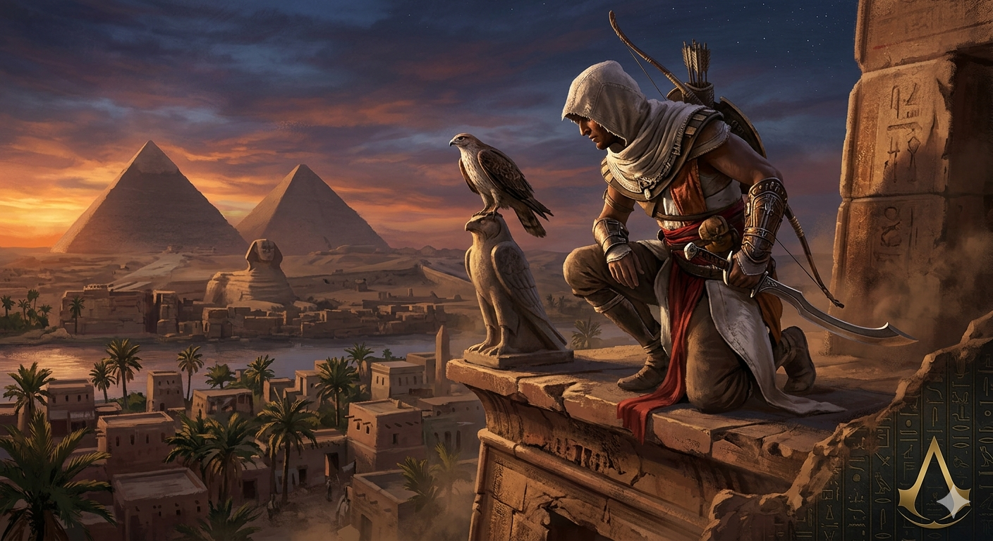 Gemini Nano Banana Pro - assassins creed origins