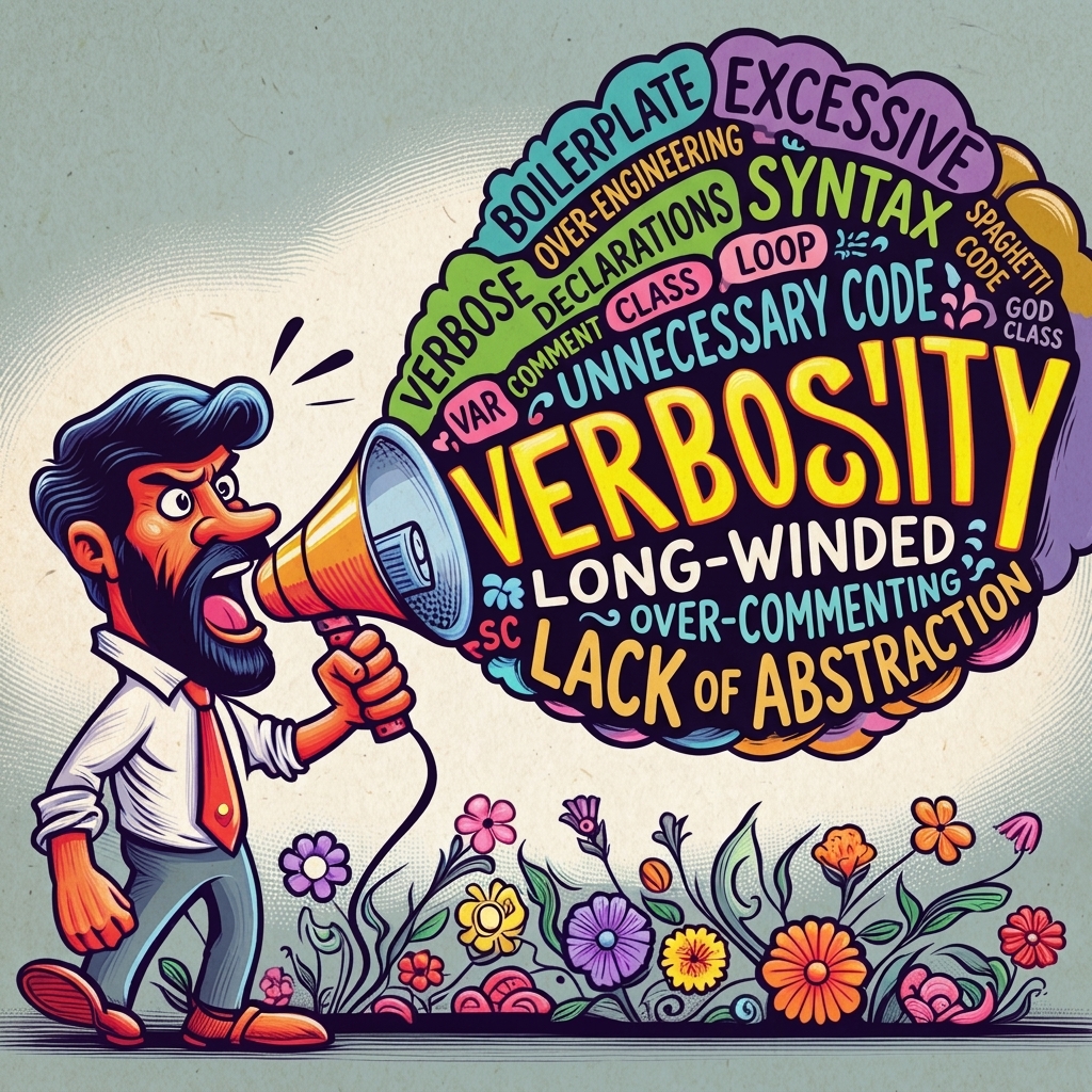Bing Image Creator - Someone yelling "Verbosity"