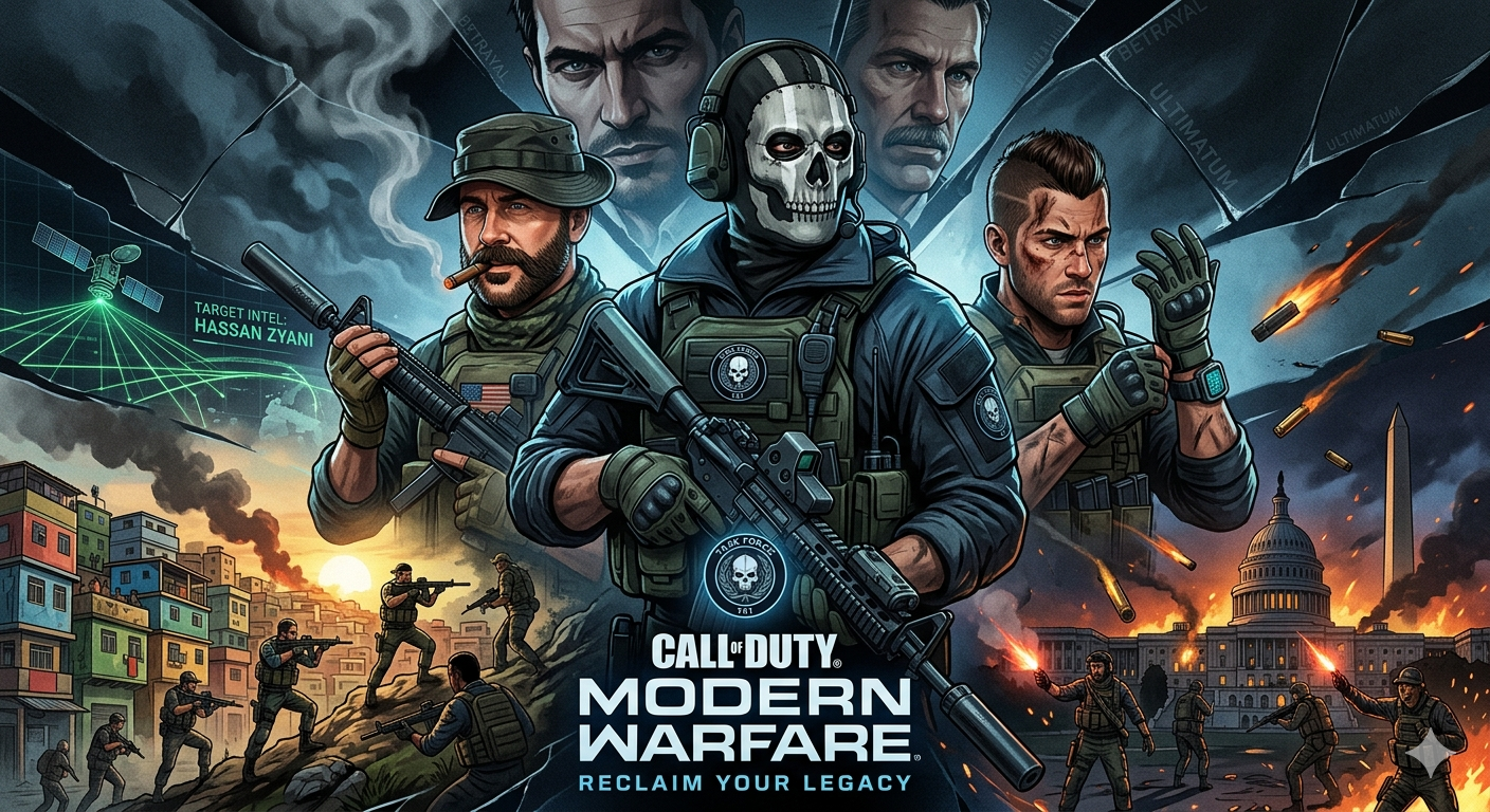 Gemini Nano Banana Pro - call of duty modern warfare 2