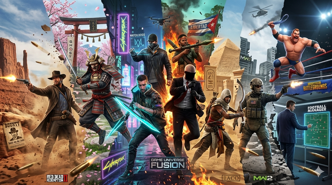 Gemini Nano Banana Pro - my top games