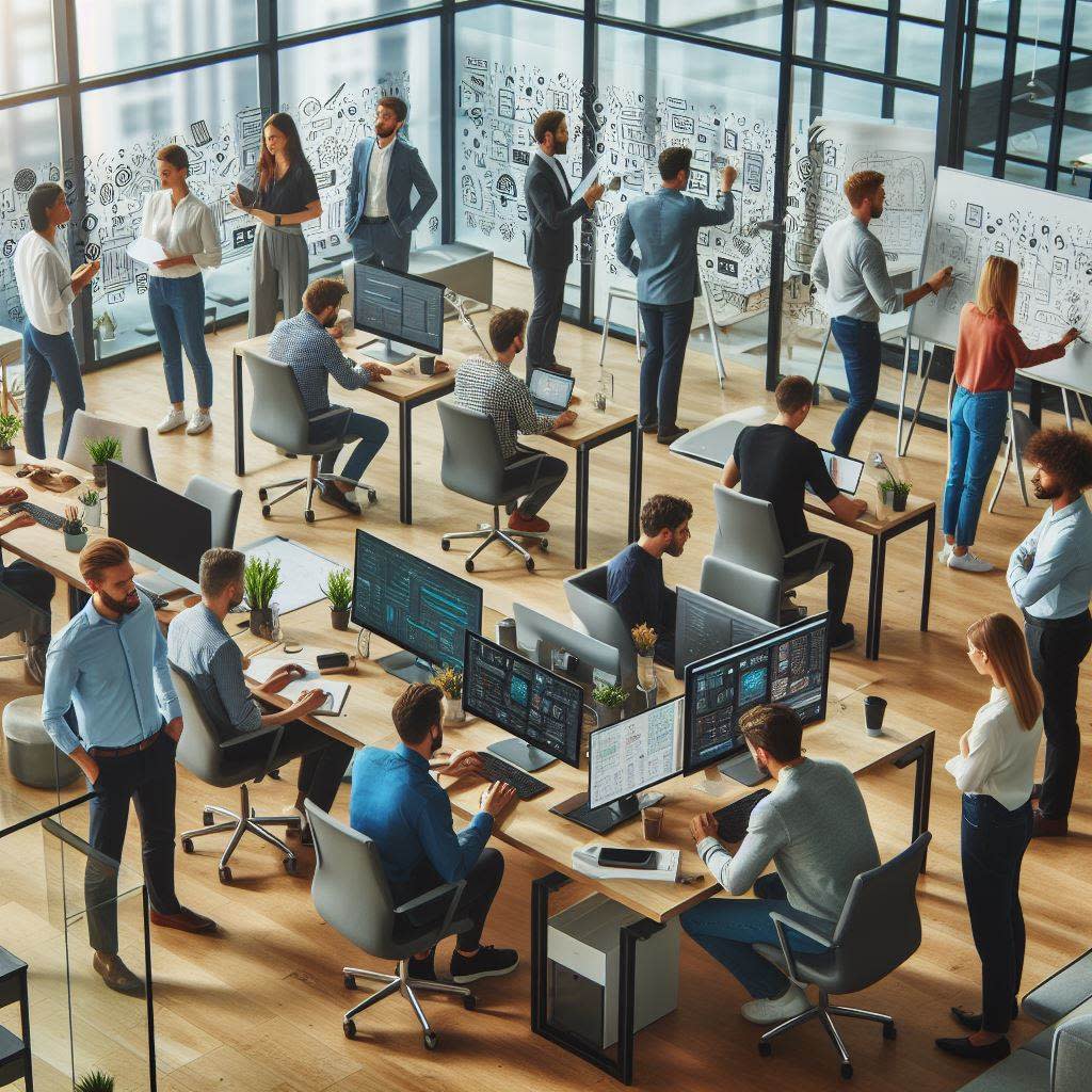 Bing Image Creator - IT Company