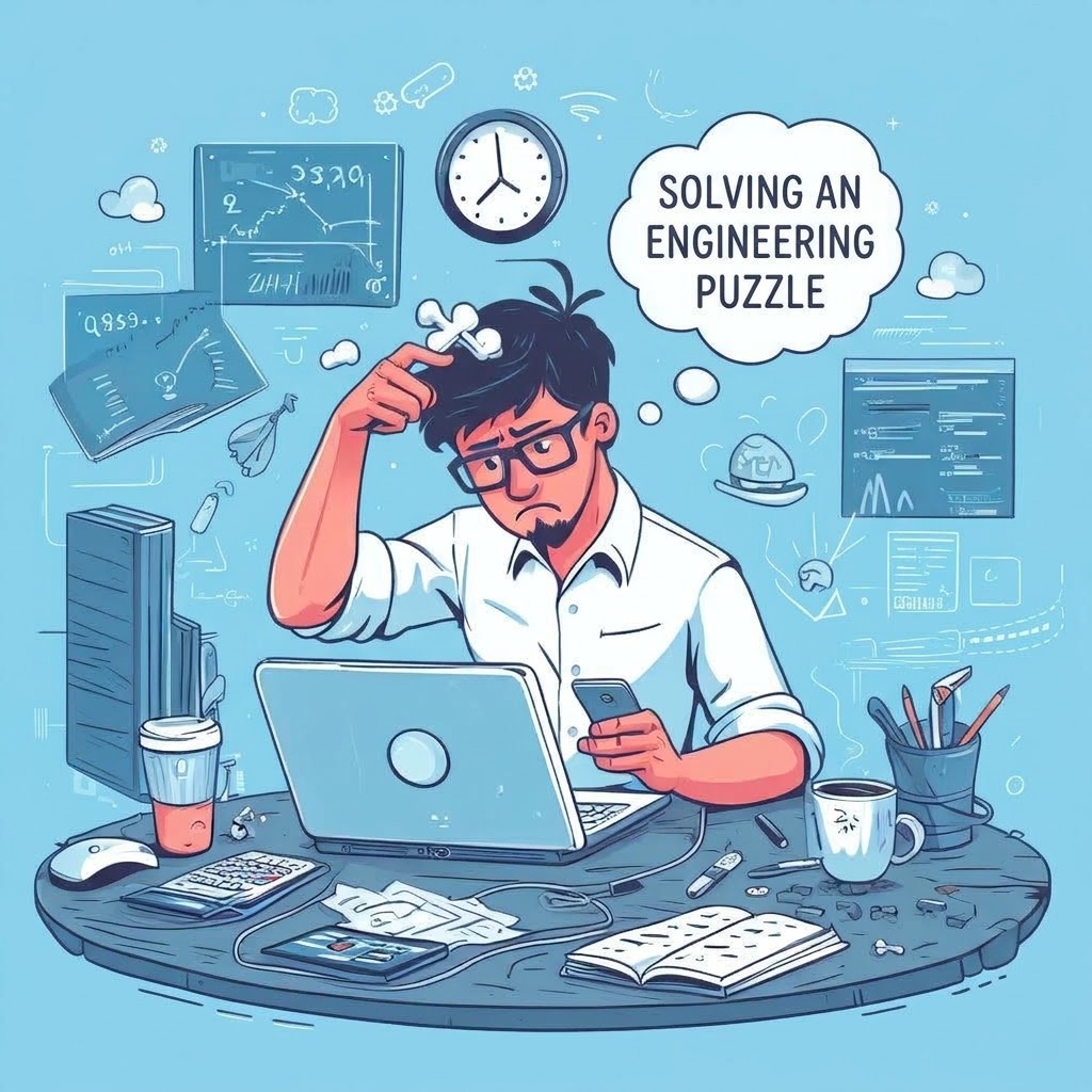 Bing Image Creator - "Another Junior Software Engineer Mistakes"