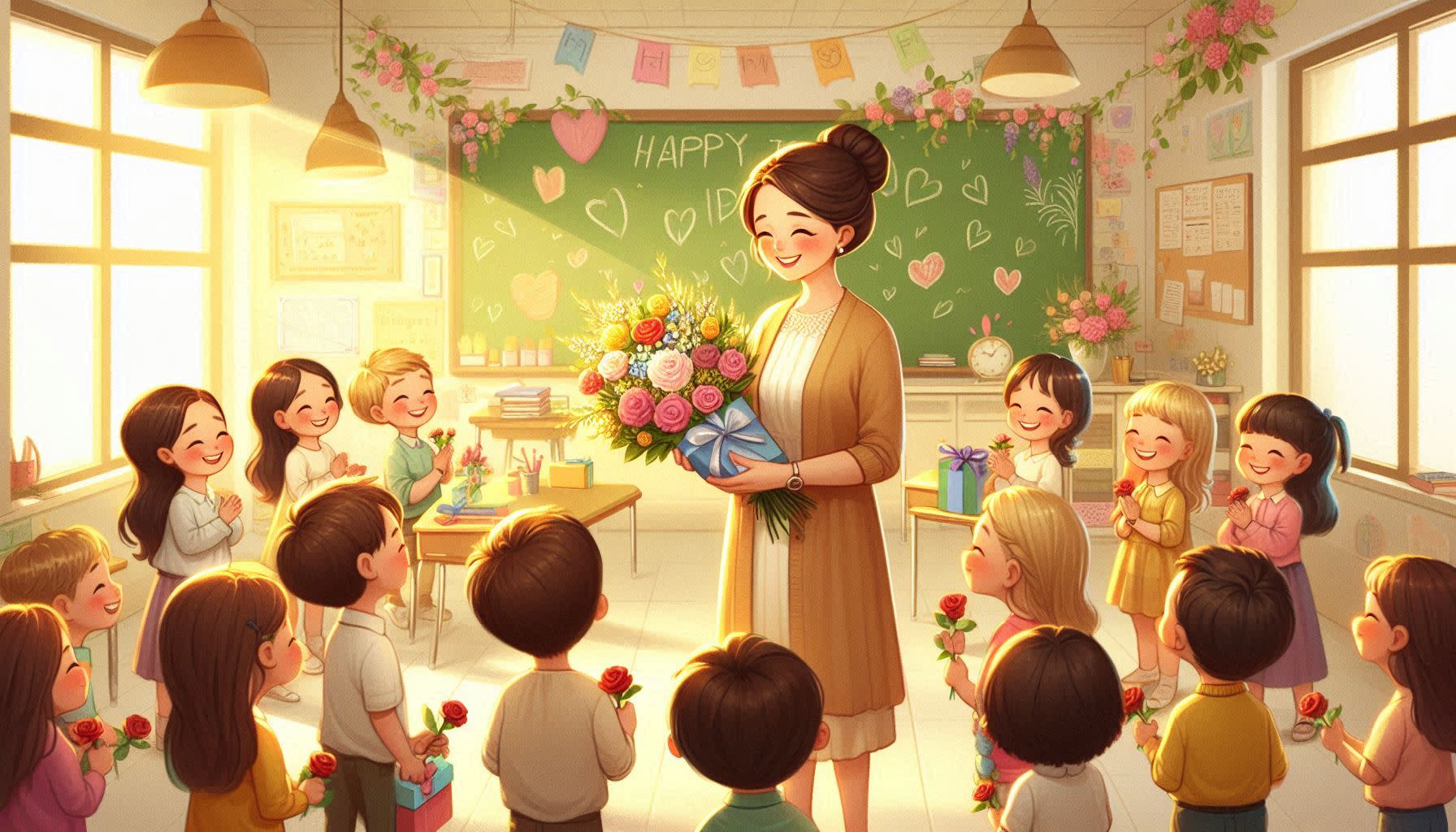 Bing Image Creator - Teacher's Day