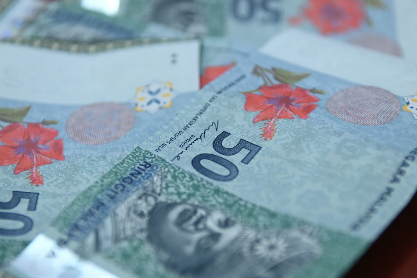 Malaysian ringgit bills