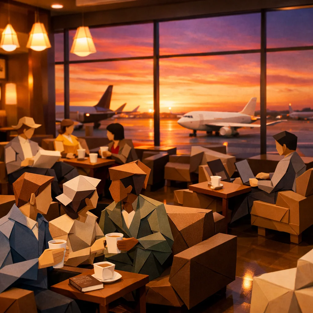 Airport lounge