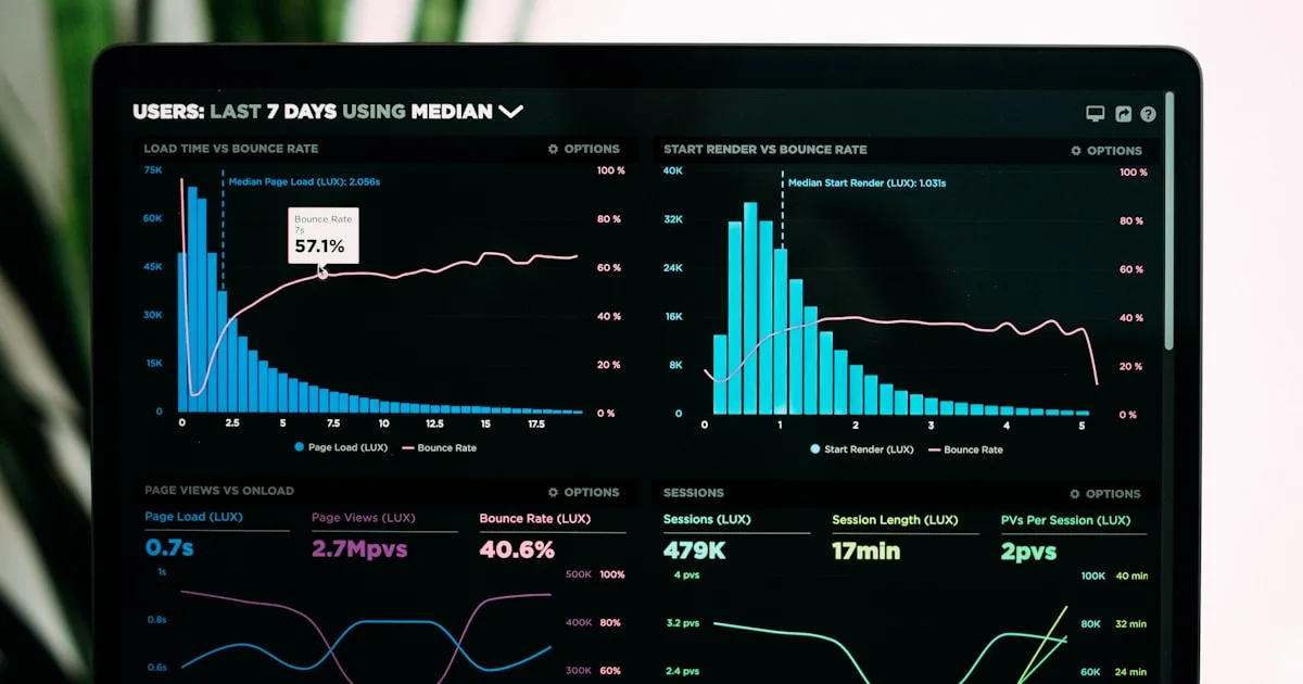 Spend analytics on a laptop screen during a month-end close.  (source: https://images.unsplash.com/photo-1551288049-bebda4e38f71)