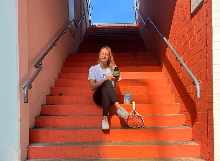 Die Tennisspielerin Anna Klasen