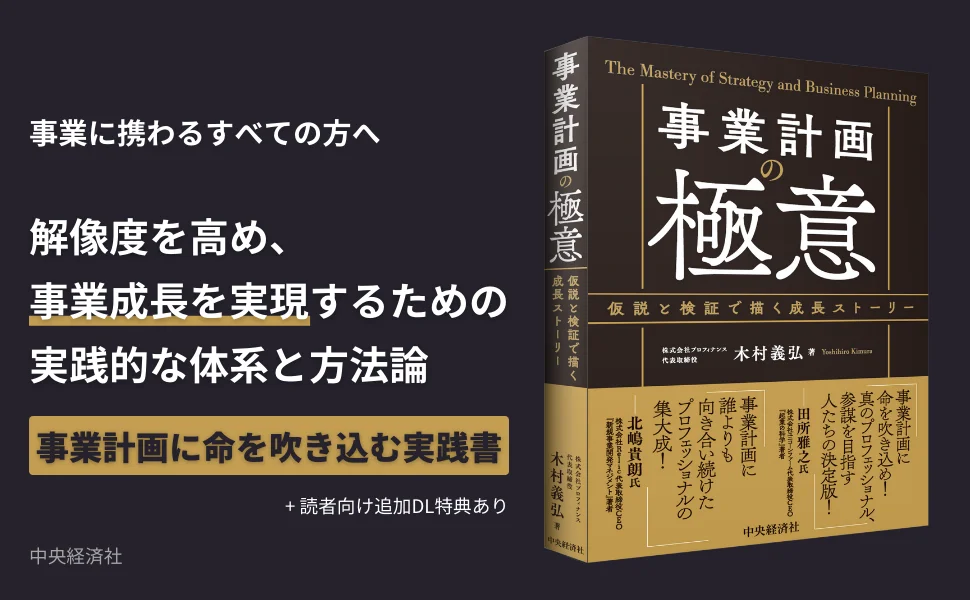 事業計画の極意 仮説と検証で描く成長ストーリー