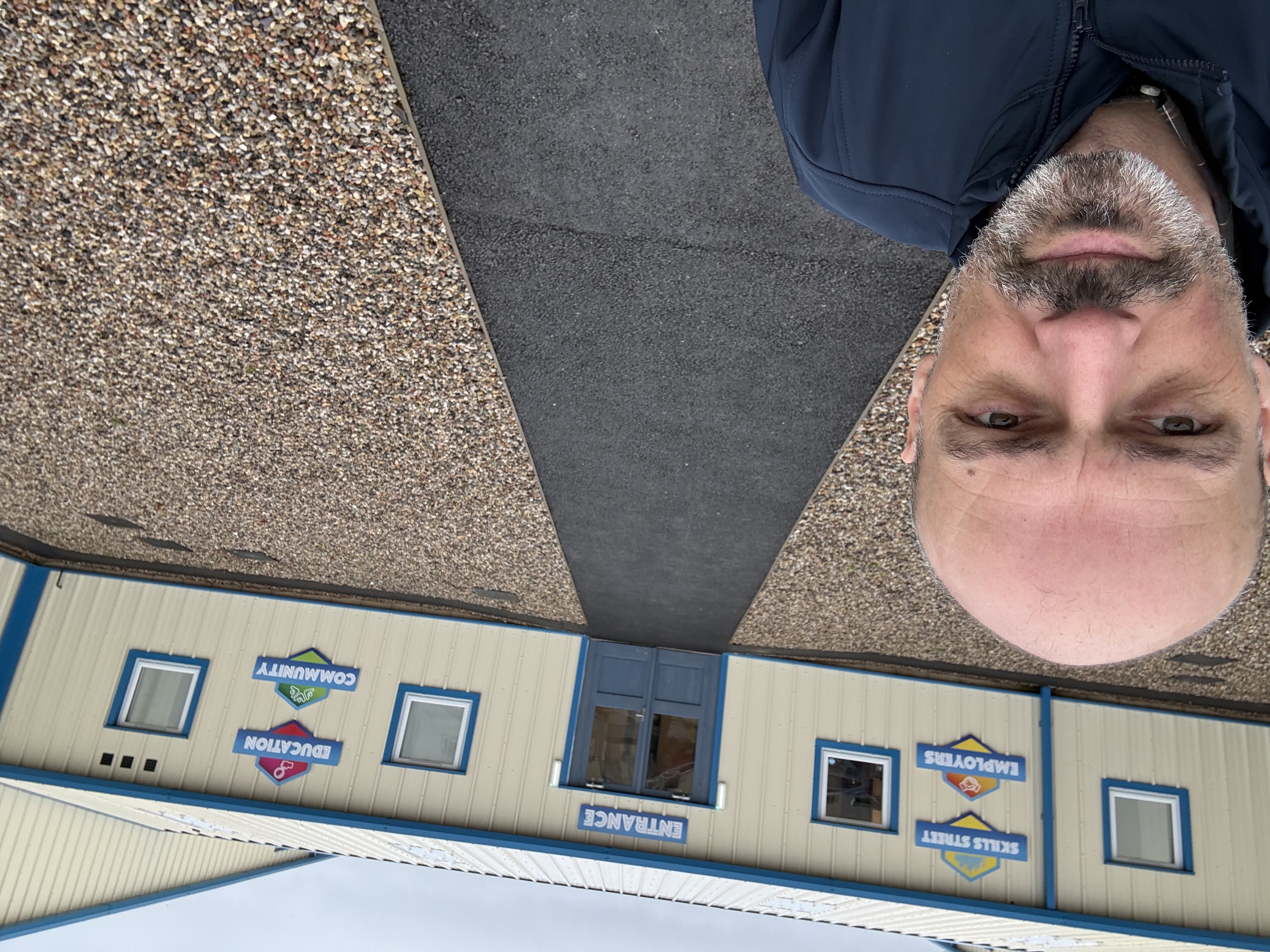 C at Skills Street entrance