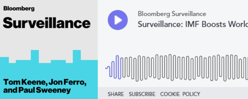 Bloomberg Surveillance 27.01