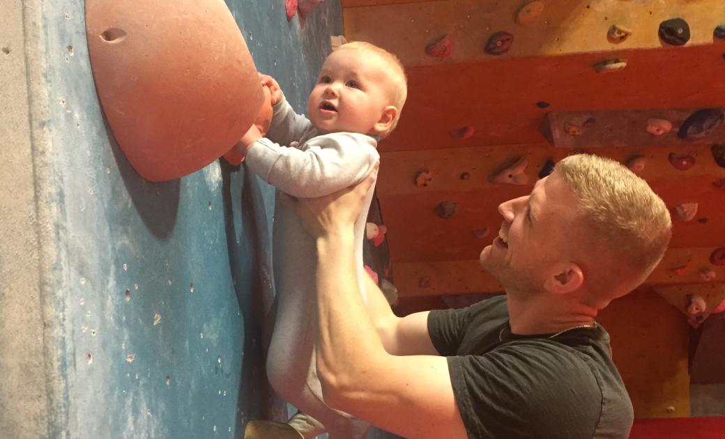 Rock Climbing Baby And 6 Other Kids Who Could Out Cl