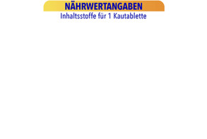 NÄHRWERTANGABEN