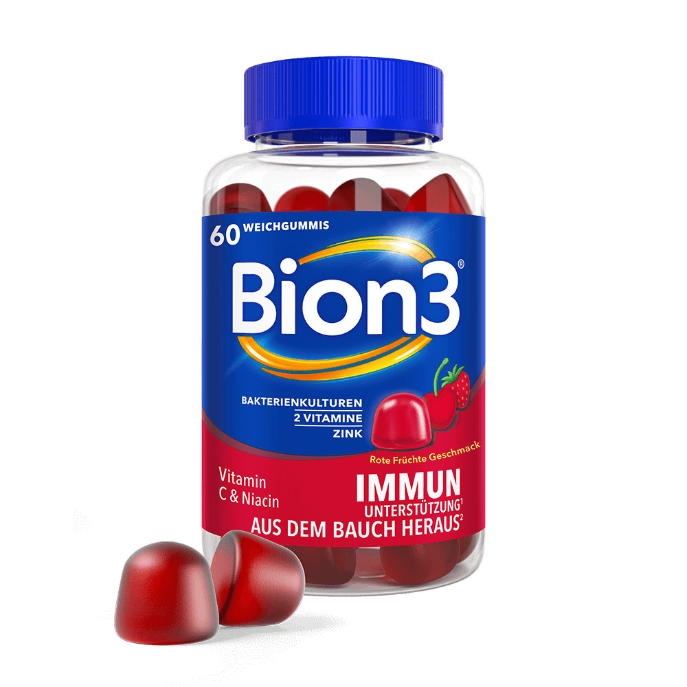 Bion3 Immun Weichgummis Produktverpackung