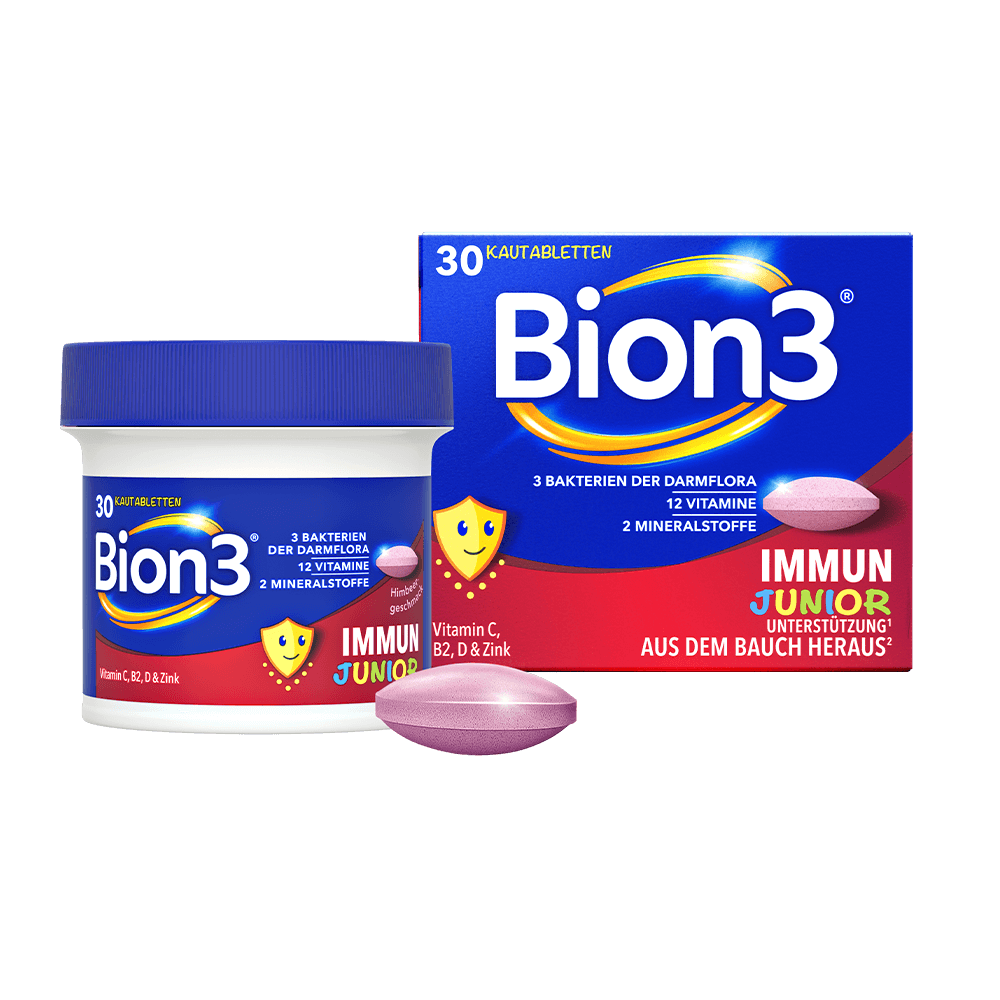 Bion3 Immun Junior Produktverpackung und Verpackung 