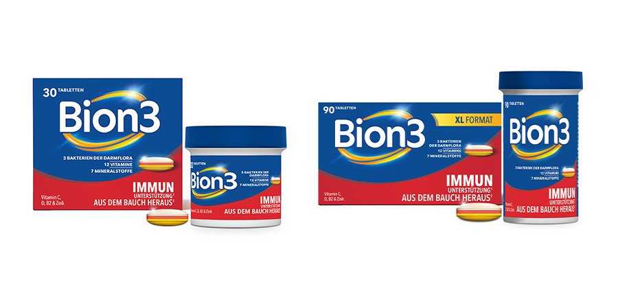 Bion3 Immun 30 und 90 Tabletten
