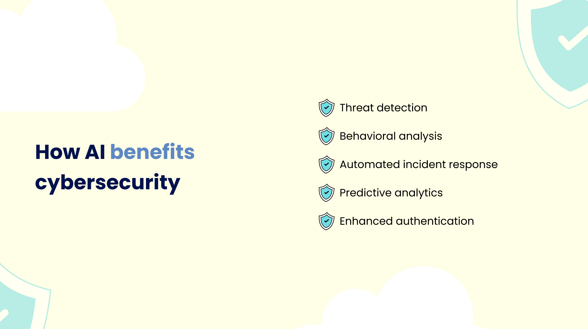 How AI benefits cybersecurity