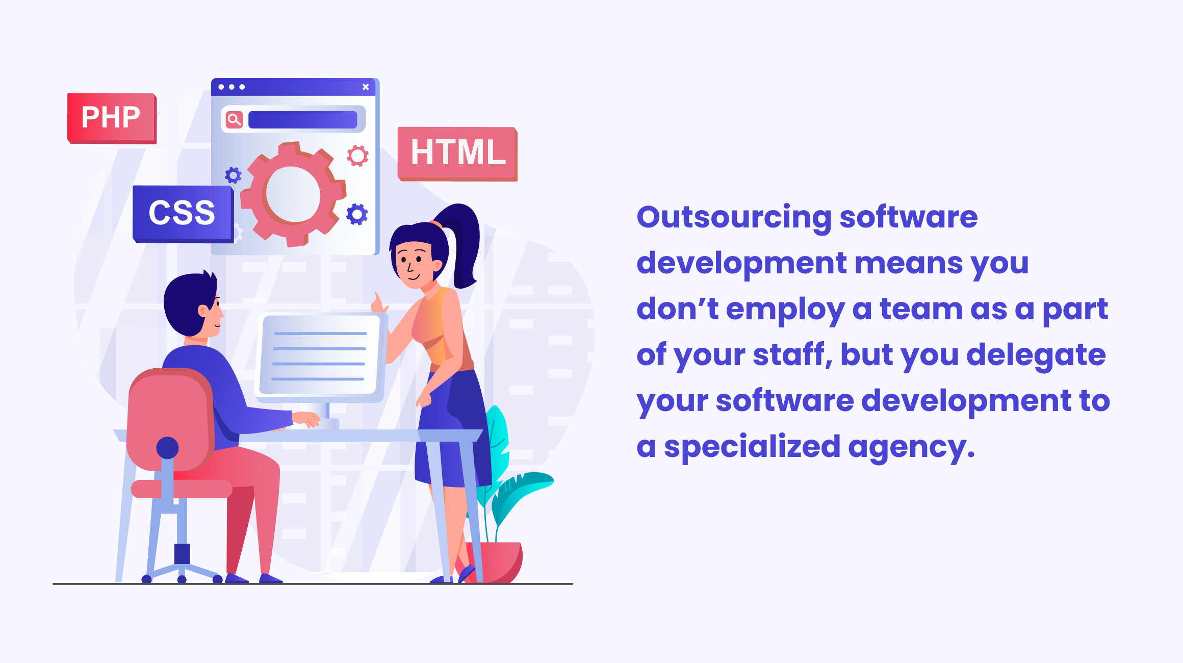 What is outsourcing software development