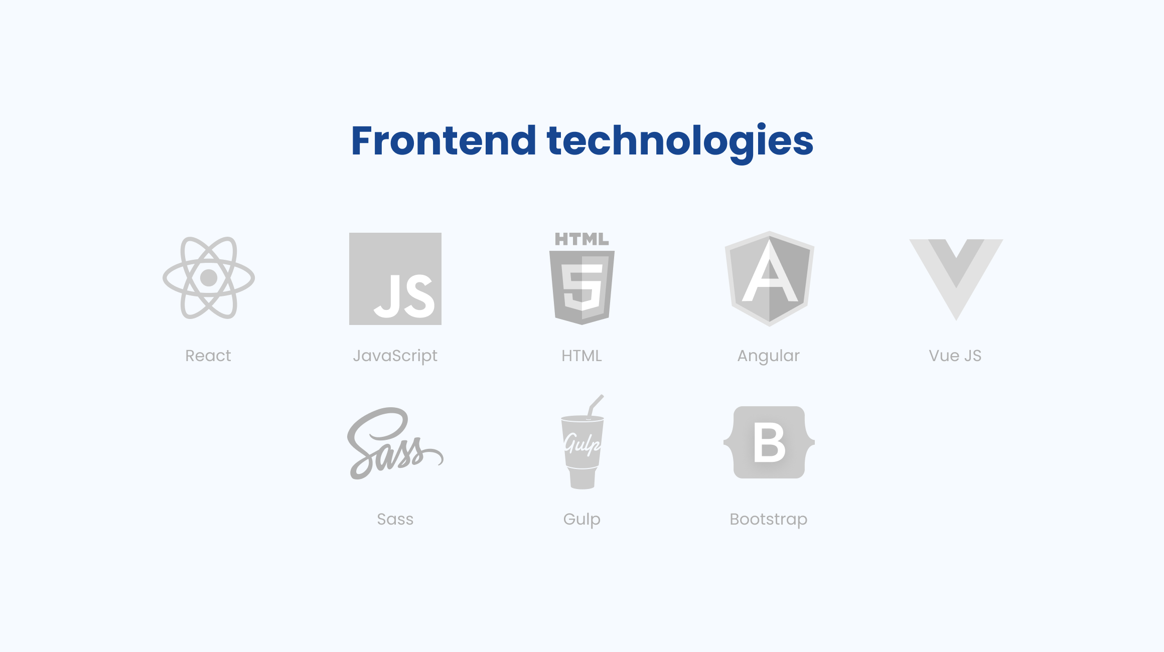Frontend technologies