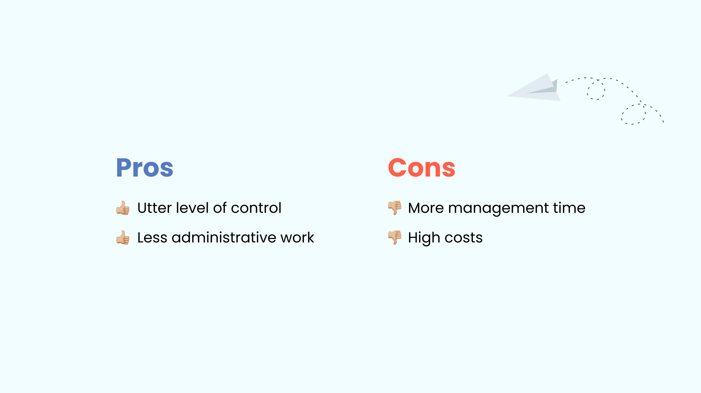 Dedicated team pros and cons