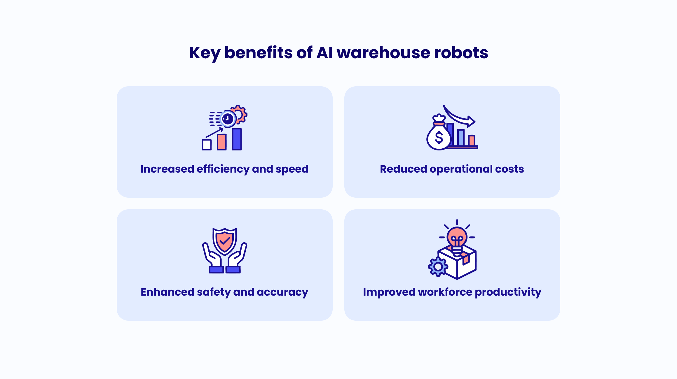 Key Benefits of AI Warehouse Robots