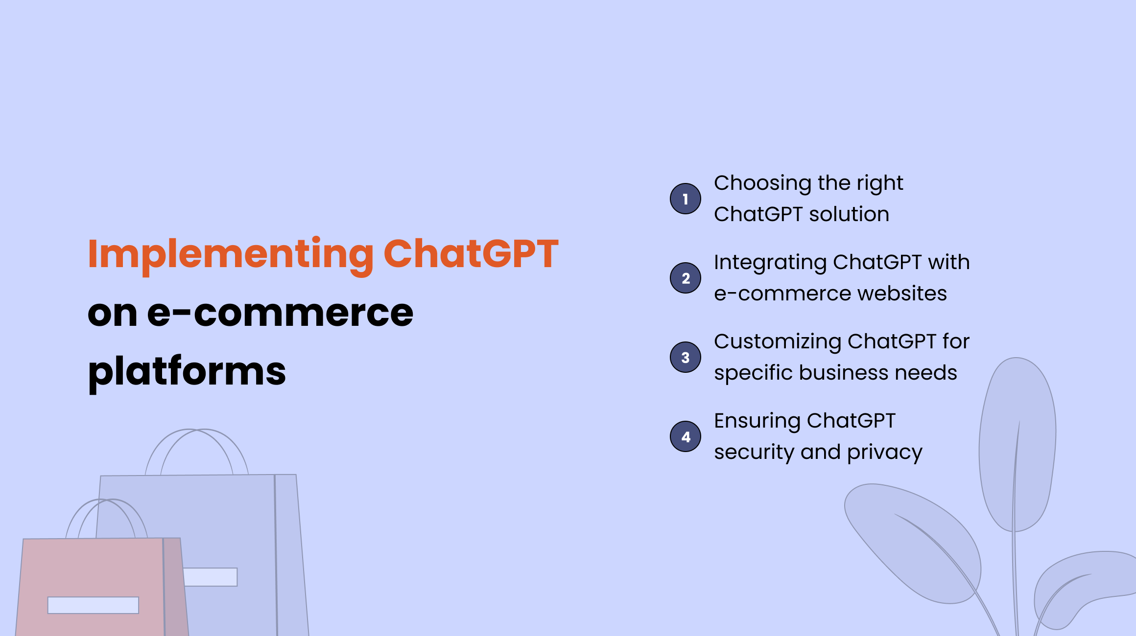 Implementing ChatGPT on E-commerce Platforms