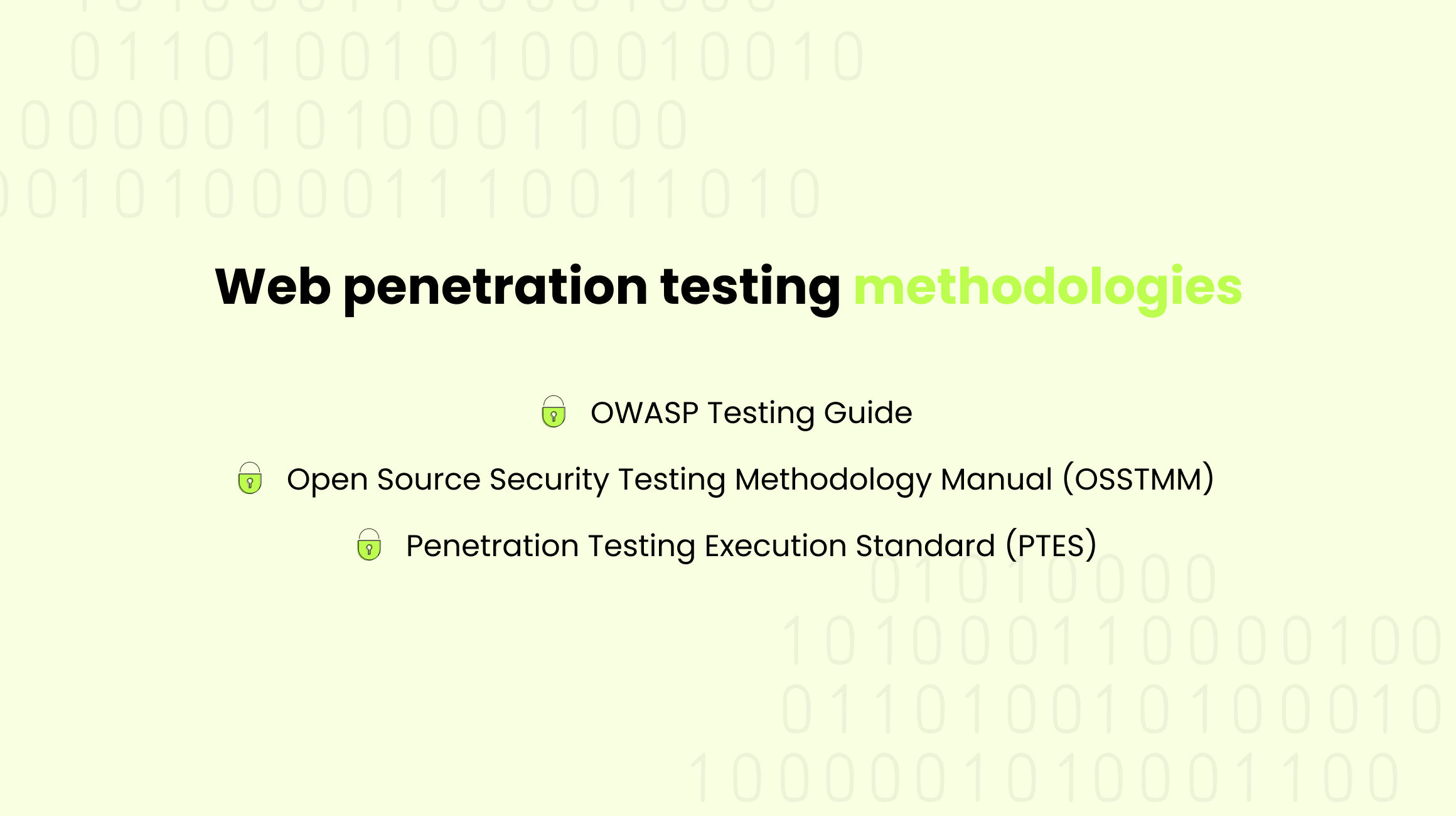 Penetration Testing Methodologies