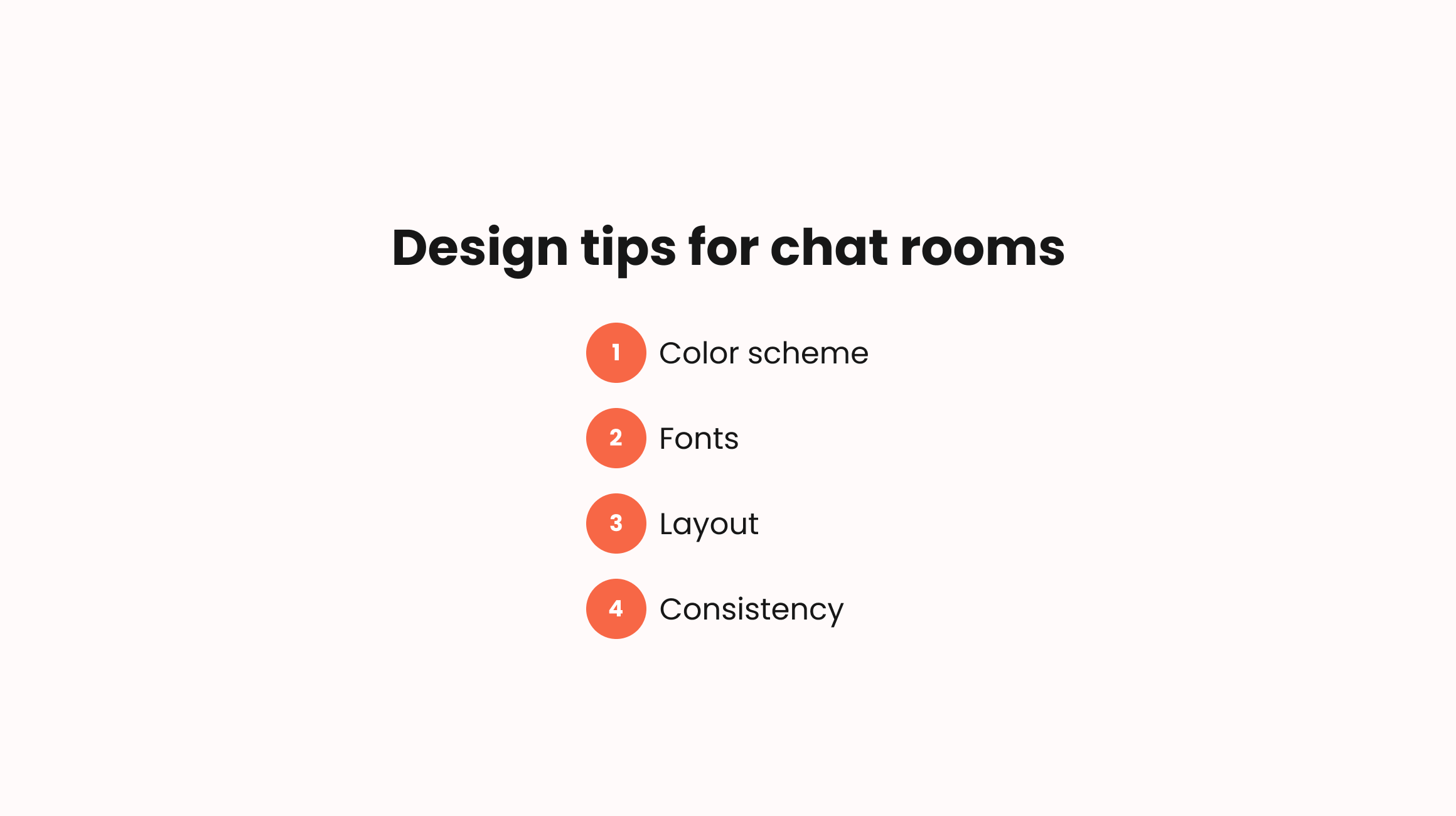 Design tips
