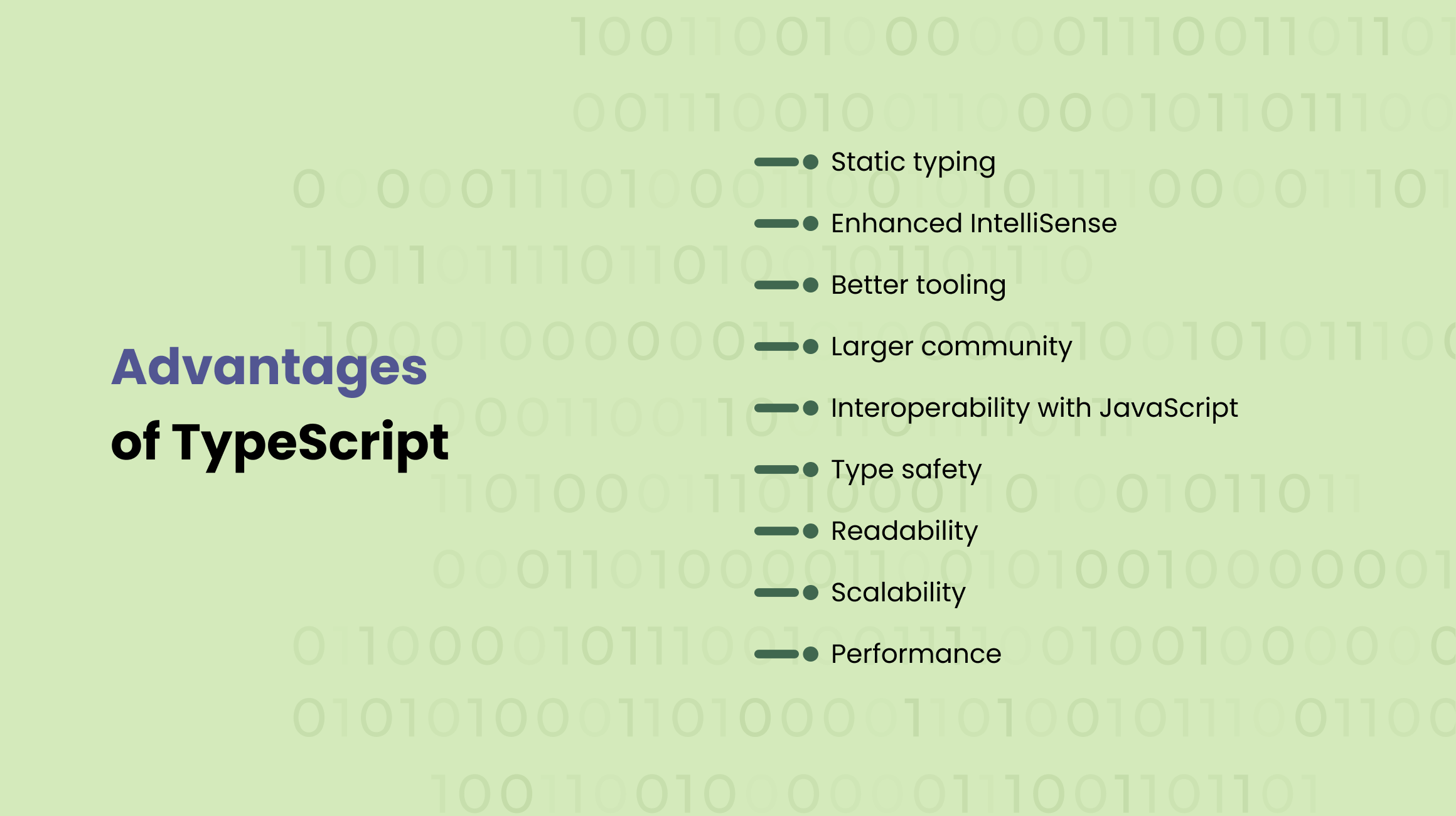 Advantages of TypeScript