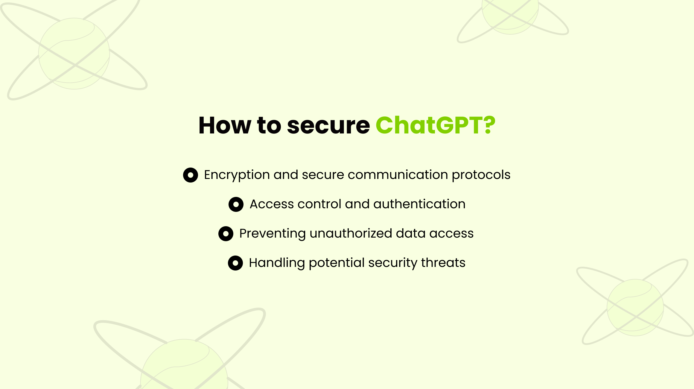 Ensuring Security in ChatGPT