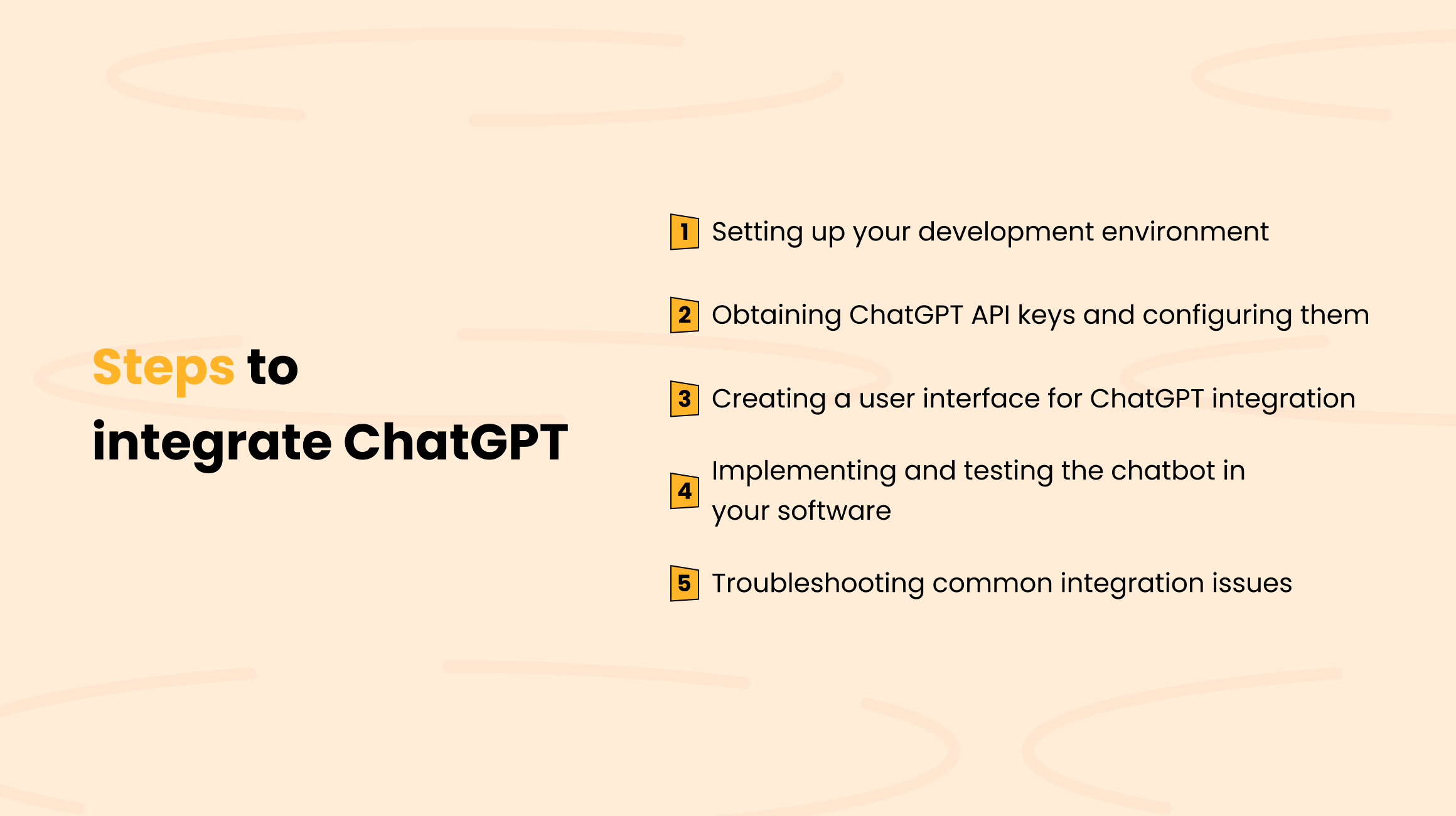 Steps to Integrate ChatGPT