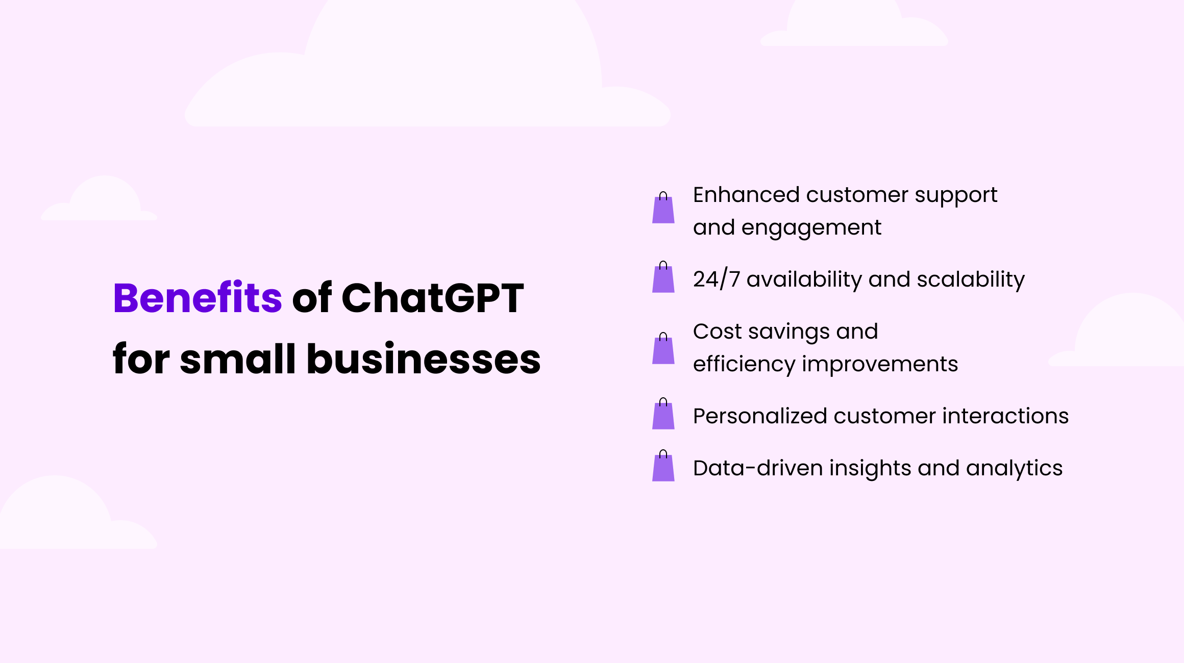 Benefits of ChatGPT for Small Businesses