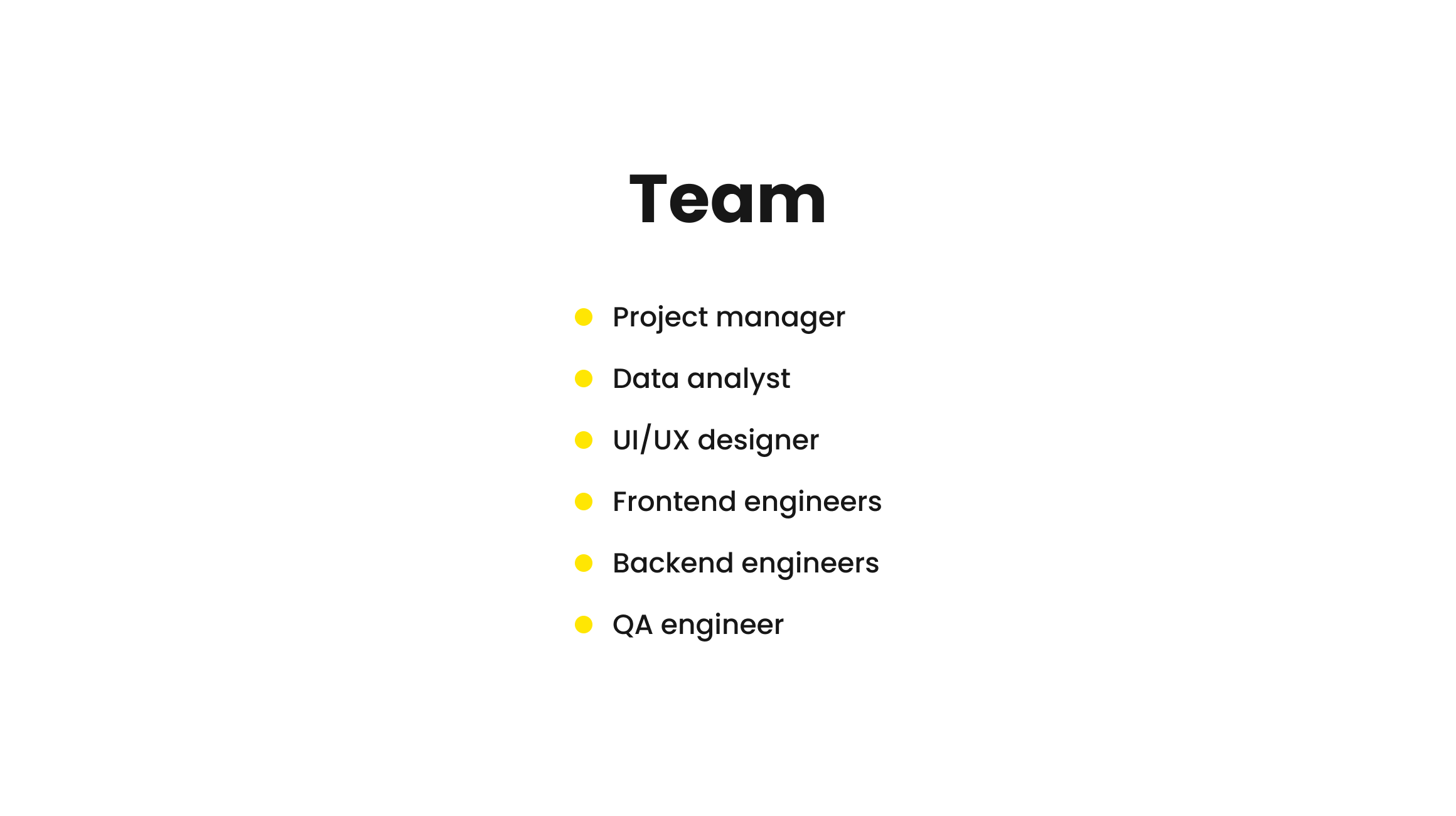 Trading app development team