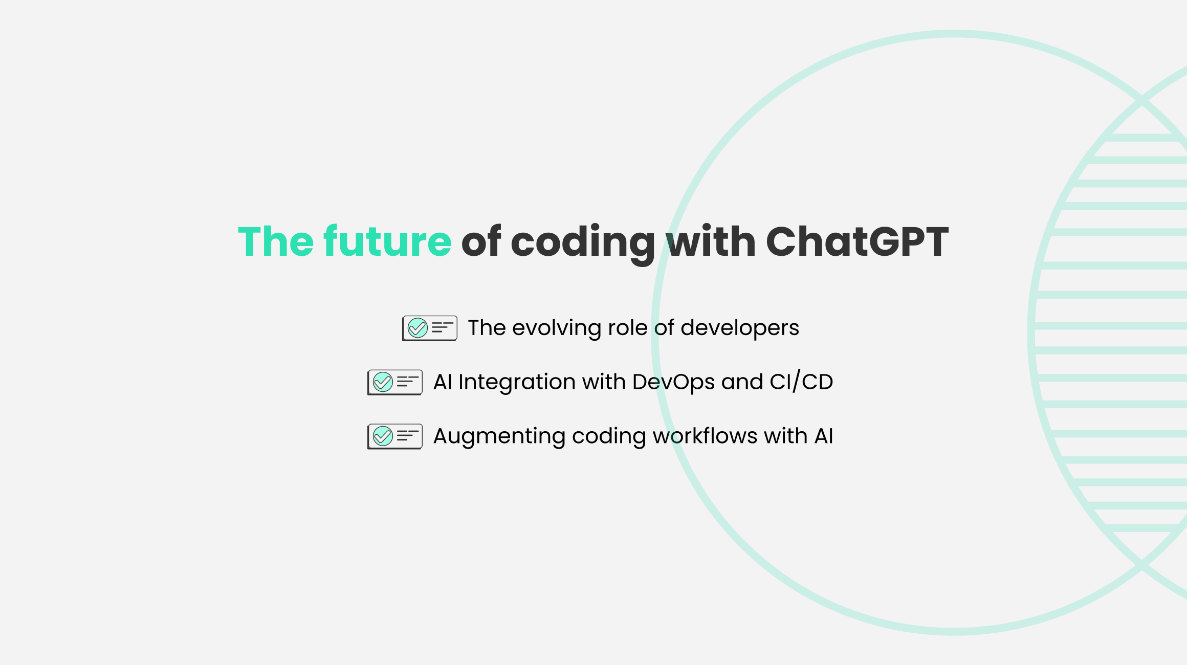 The future of coding with ChatGPT