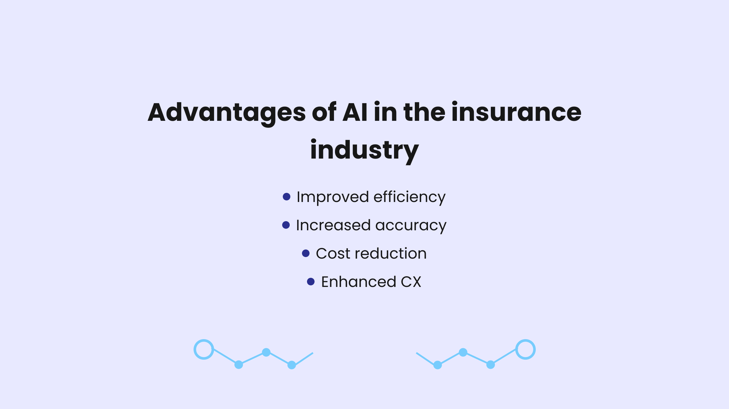 Advantages of AI in insurance