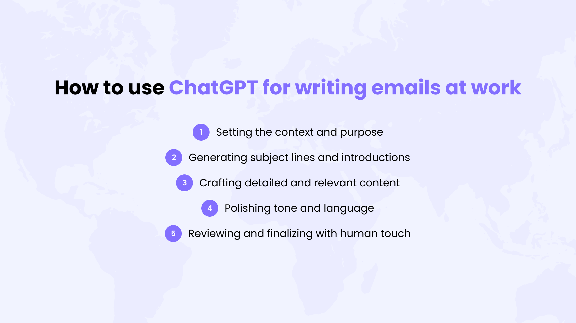 How to Use ChatGPT for Writing Emails